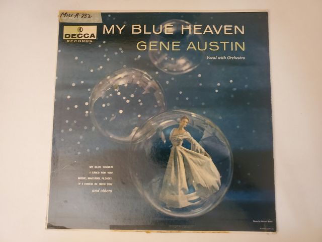 Gene Austin My Blue Heaven vinyl record