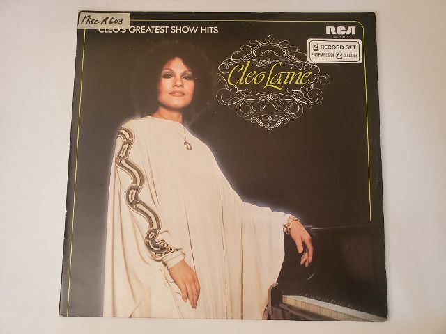 Cleo Laine Cleo's Greatest Show Hits vinyl record