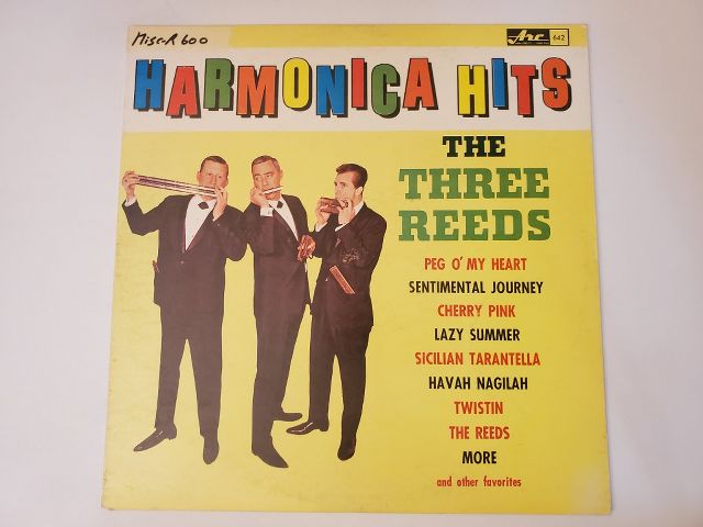The Three Reeds Harmonica Hits vinyl record