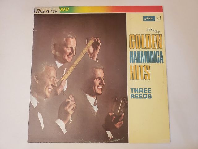 Three Reeds Golden Harmonica Hits vinyl record