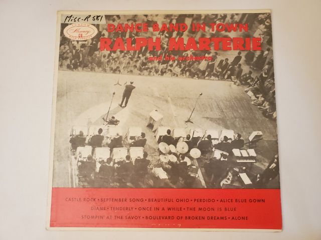 Ralph Marterie Dance Band in Town vinyl record