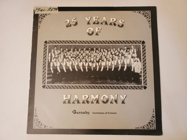 Gentlemen of Fortune 25 Years of Harmony vinyl record