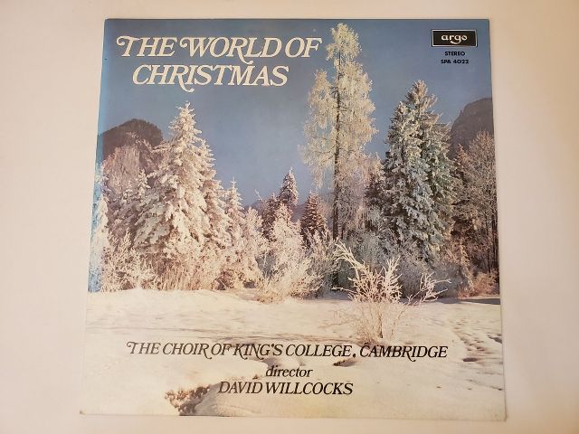 The Choir of King's College Cambridge The World of Christmas vinyl record