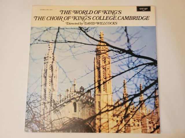 The Choir of King's College Cambridge The World of King's vinyl record