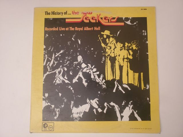 The New Seekers The History of The New Seekers: Recorded Live at The Royal Albert Hall vinyl record