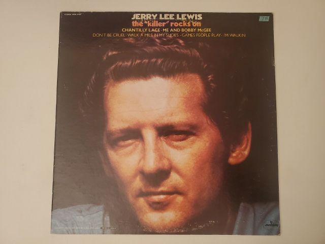 Jerry Lee Lewis The 'Killer' Rocks On vinyl record