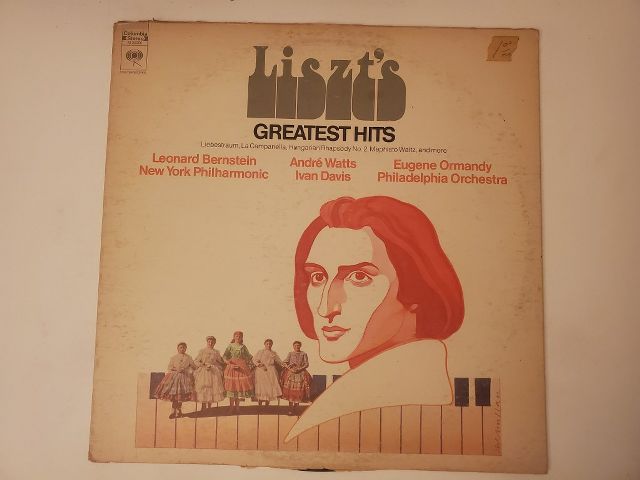 Leonard Bernstein, Andr? Watts, Eugene Ormandy Liszt's Greatest Hits vinyl record