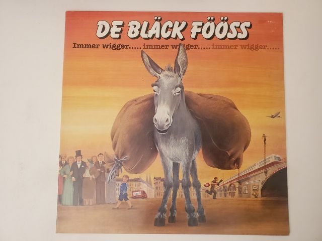 De Bl?ck F??ss Immer wigger.....immer wigger....immer wigger..... vinyl record