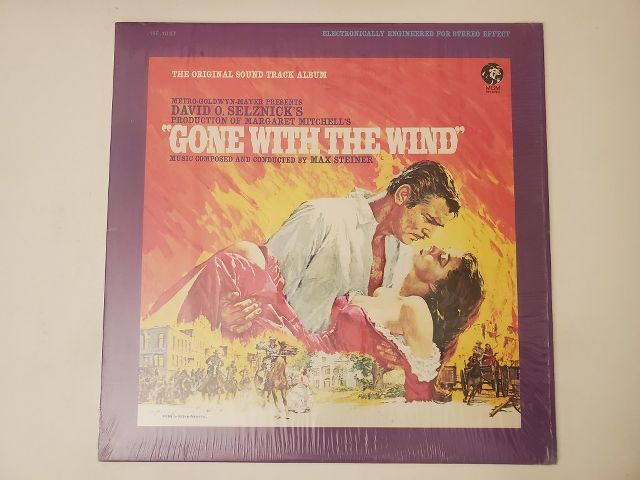 Max Steiner Gone with the Wind: The Original Sound Track Album vinyl record