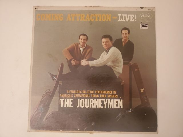 The Journeymen Coming Attraction - Live! vinyl record