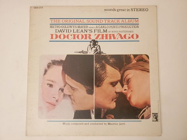 Maurice Jarre Doctor Zhivago vinyl record