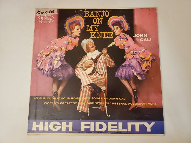 John Cali Banjo on My Knee vinyl record