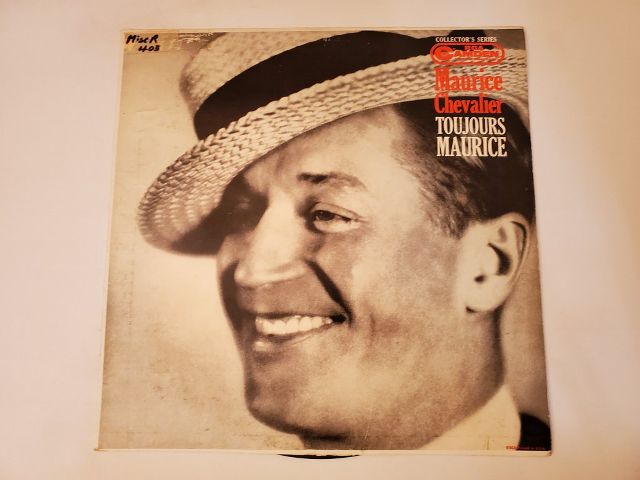 Maurice Chevalier Toujours Maurice vinyl record