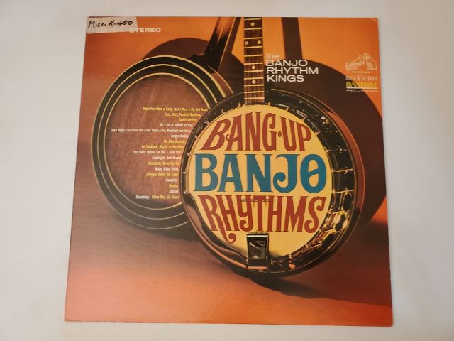 The Banjo Rhythm Kings Bang-Up Banjo Rhythms vinyl record