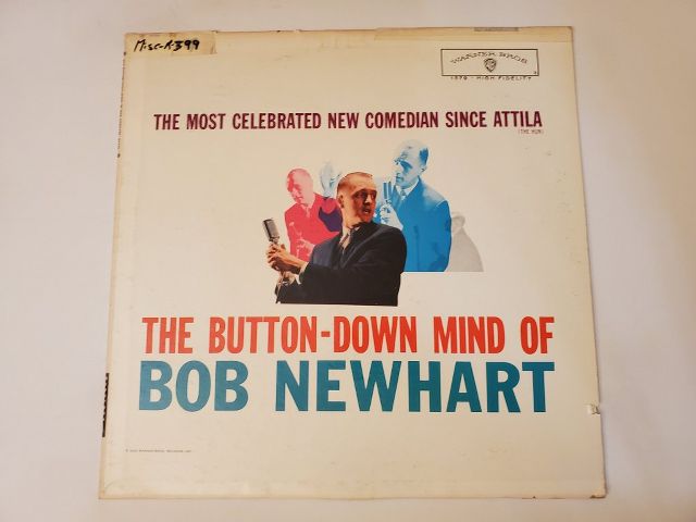 Bob Newhart The Button-Down Mind of Bob Newhart vinyl record
