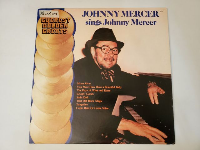 Johnny Mercer Sings Johnny Mercer vinyl record