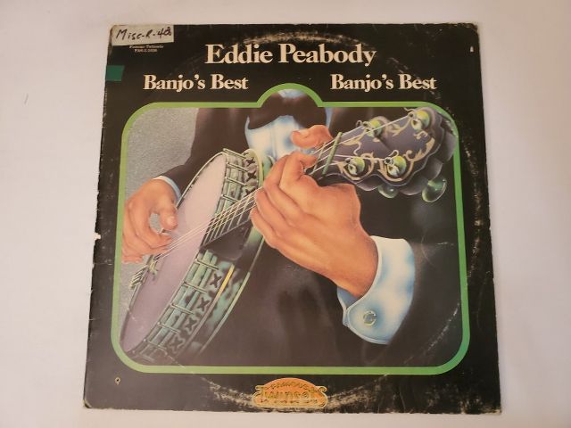 Eddie Peabody Banjo's Best vinyl record
