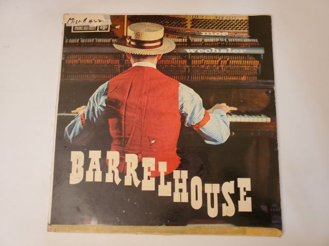 Moe Wechsler Barrelhouse vinyl record