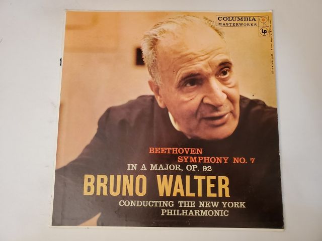Bruno Walter Beethoven Symphony No. 7 in A Major, Op. 92 vinyl record