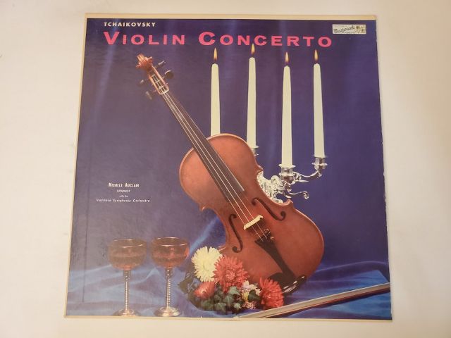Michele Auclair Violin Concerto vinyl record