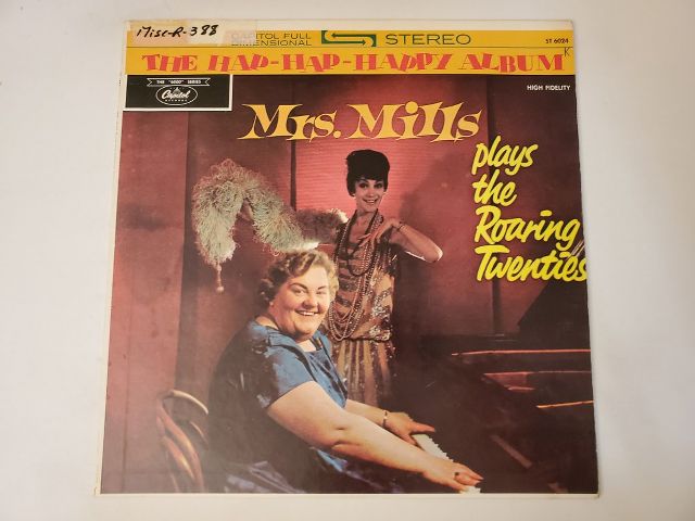Mrs Mills Plays the Roaring Twenties vinyl record