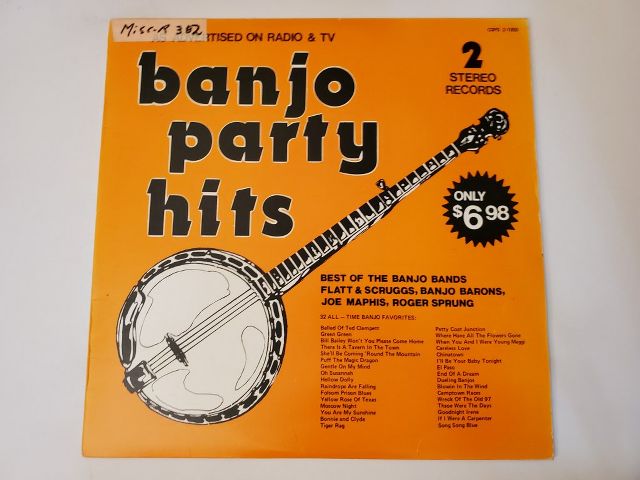 Various Artists Banjo Party Hits vinyl record