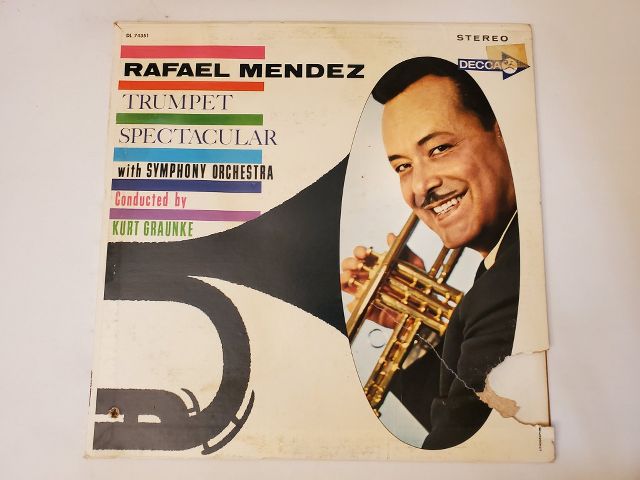 Rafael Mendez Trumpet Spectacular vinyl record