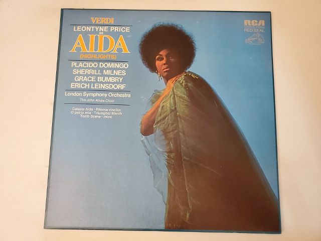 Leontyne Price, Placido Domingo, Sherrill Milnes, Grace Bumbry Aida (Highlights) vinyl record