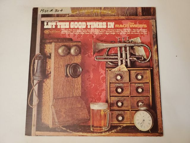 The Ragtimers Let the Good Times In vinyl record