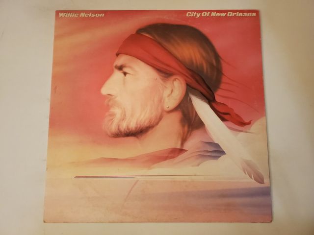 Willie Nelson City of New Orleans vinyl record