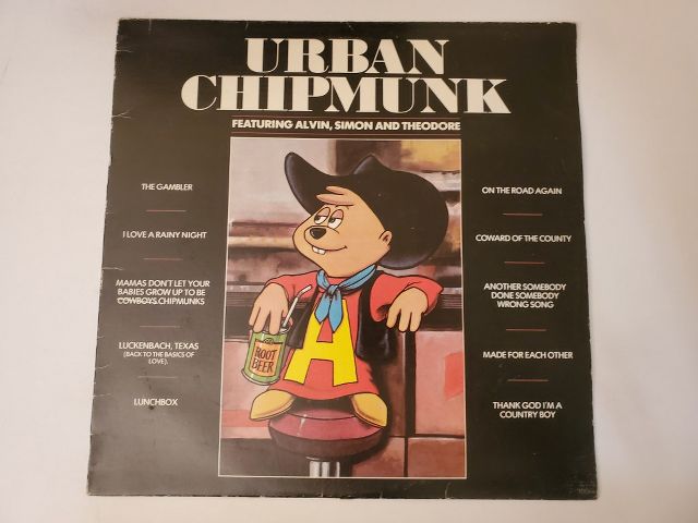 Alvin and the Chipmunks Urban Chipmunk vinyl record
