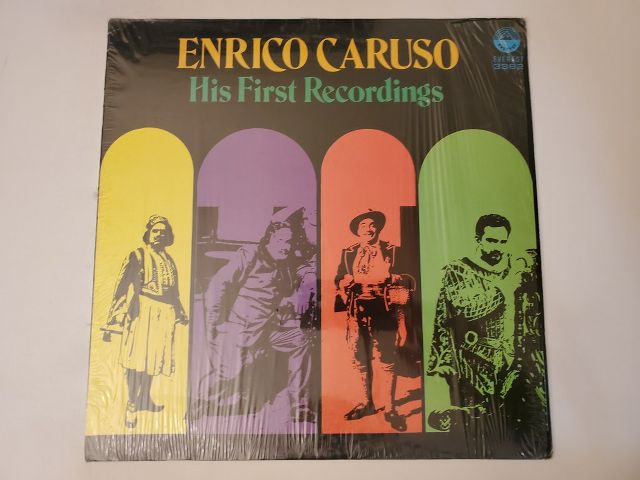 Enrico Caruso His First Recordings vinyl record