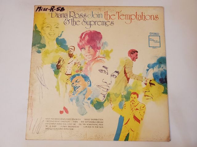 Diana Ross & The Supremes and The Temptations Diana Ross & The Supremes Join The Temptations vinyl record
