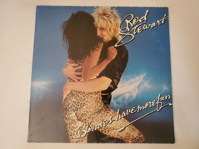 Rod Stewart Blondes Have More Fun vinyl record