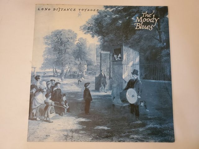The Moody Blues Long Distance Voyager vinyl record