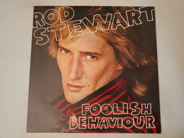 Rod Stewart Foolish Behaviour vinyl record