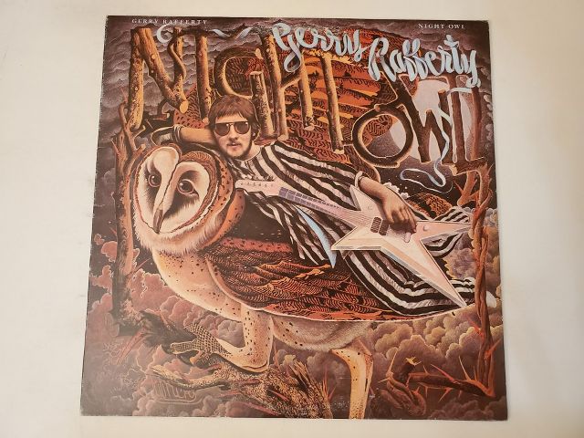 Gerry Rafferty Night Owl vinyl record