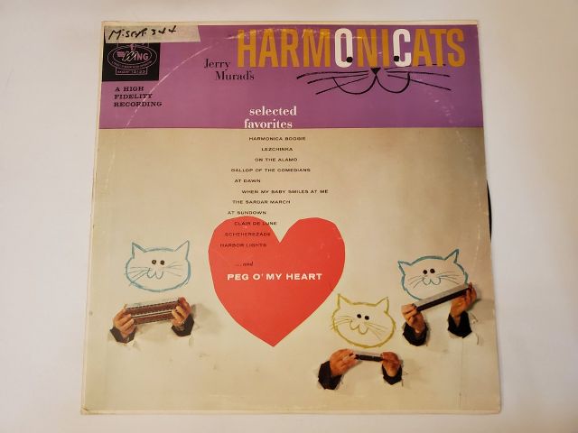 Jerry Murad's Harmonicats Selected Favorites vinyl record