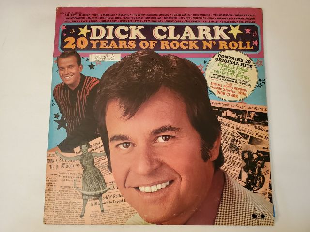 Various Artists Dick Clark 20 Years of Rock N' Roll vinyl record