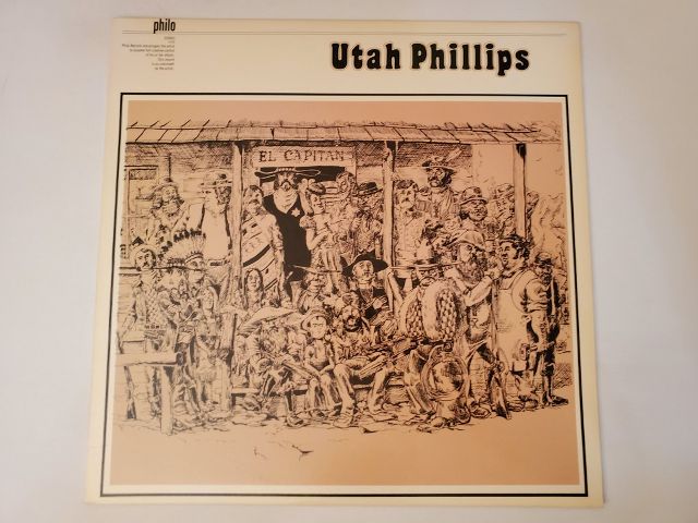 Utah Phillips El Capitan vinyl record