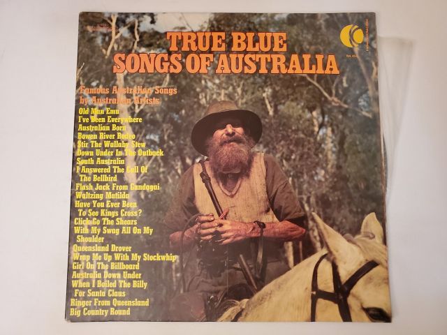 Various Artists True Blue Songs of Australia vinyl record