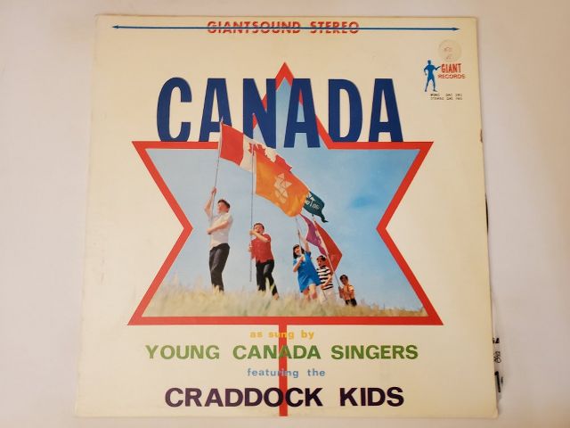 Young Canada Singers featuring the Craddock Kids Canada vinyl record