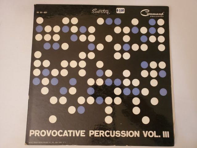 Enoch Light and the Light Brigade Provocative Percussion Vol. III vinyl record