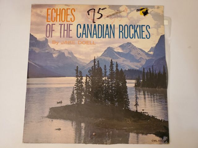 Jake Doell Echoes of the Canadian Rockies vinyl record