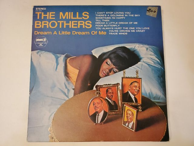 The Mills Brothers Dream a Little Dream of Me vinyl record