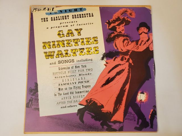 The Gaslight Orchestra Gay Nineties Waltzes vinyl record
