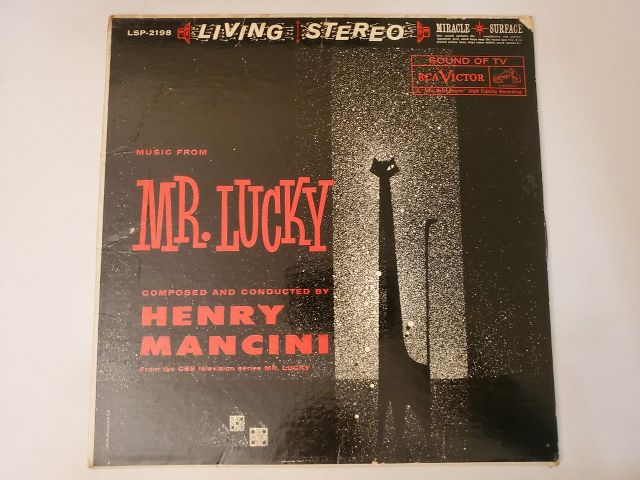 Henry Mancini Mr. Lucky vinyl record