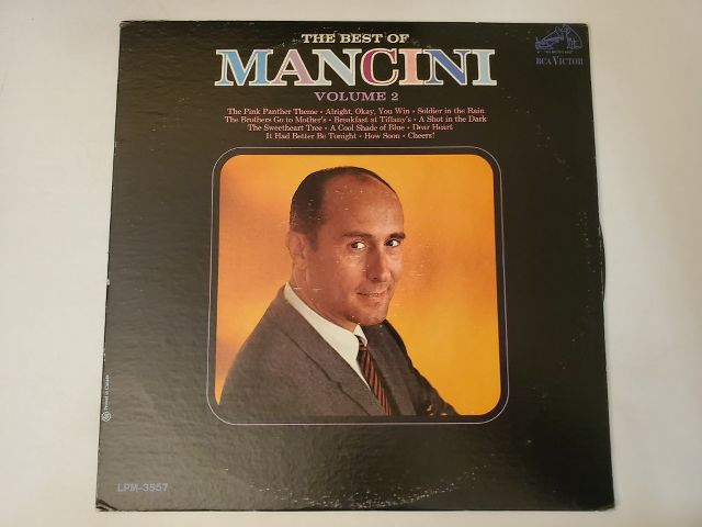 Henry Mancini The Best of Mancini Volume 2 vinyl record