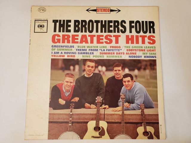 The Brothers Four Greatest Hits vinyl record