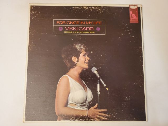 Vikki Carr For Once In My Life vinyl record